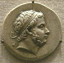 普魯西阿斯一世晚年並蓄鬍的肖像