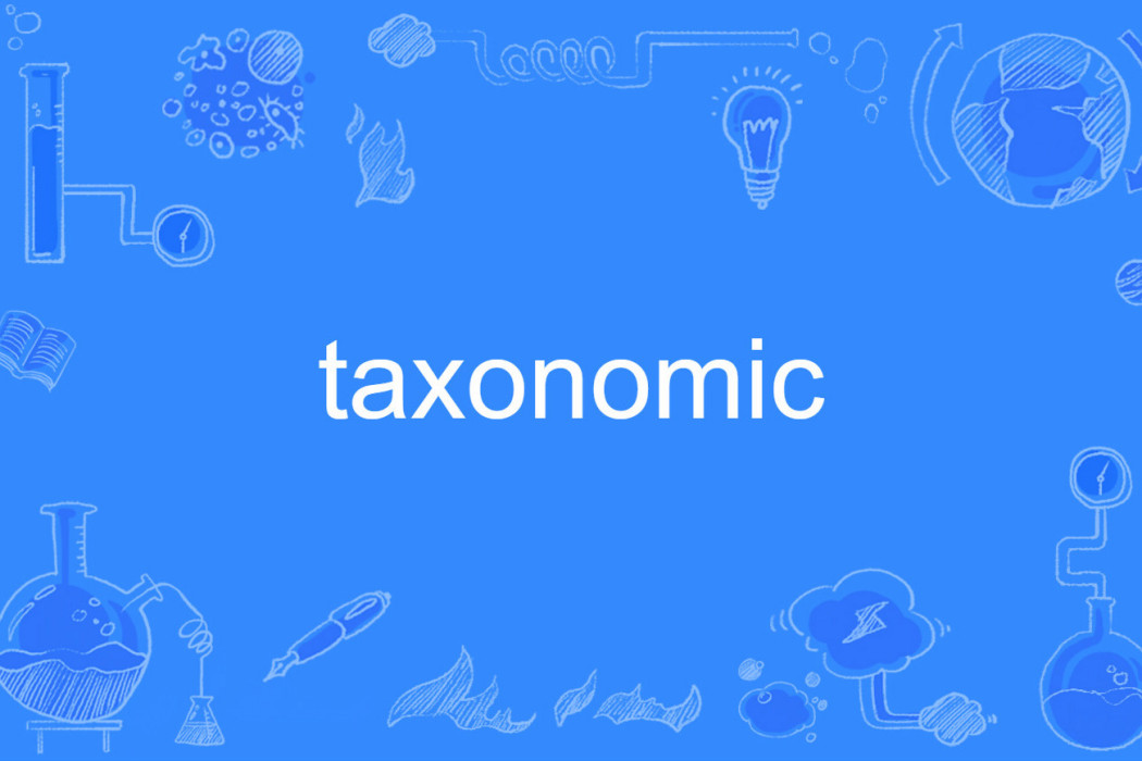 taxonomic taxonomic