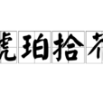 琥珀拾芥 琥珀拾芥