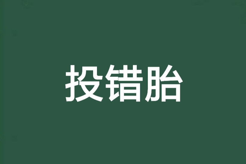 投錯胎(許六麻子創作的網路小說) 投錯胎(許六麻子創作的網路小說)