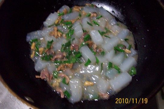 炒麻腐羊肉 炒麻腐羊肉