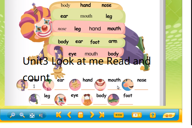 Unit3 Look at me Read and count Unit3 Look at me Read and count