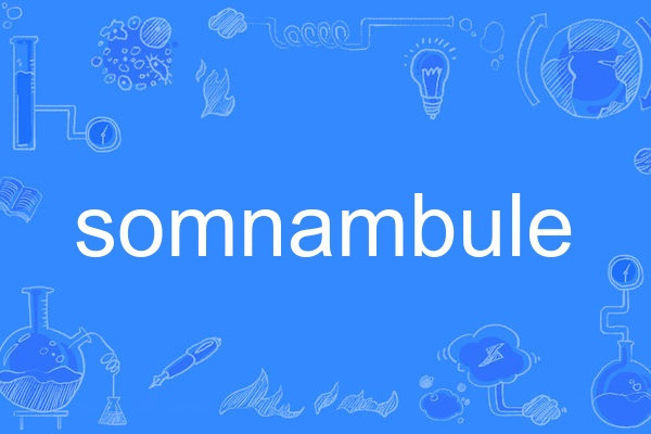 somnambule somnambule
