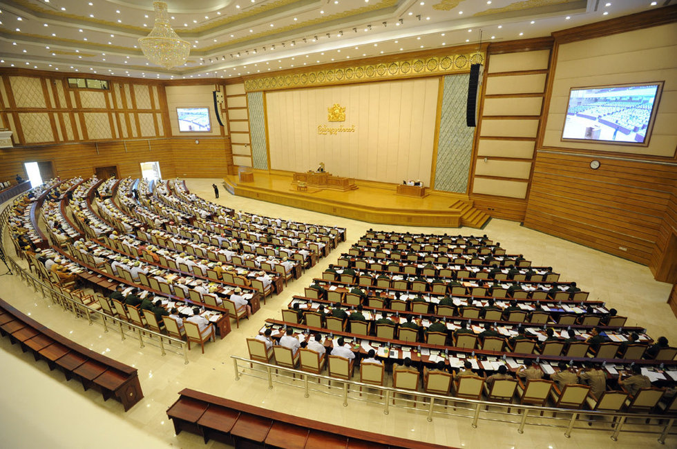 大選後的緬甸新議會