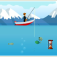 冰湖釣魚 冰湖釣魚