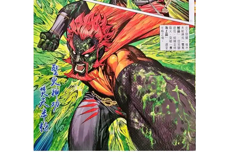 炎王(漫畫《新著龍虎門》中的角色) 炎王(漫畫《新著龍虎門》中的角色)
