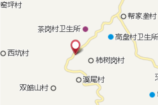白葉坑村 白葉坑村