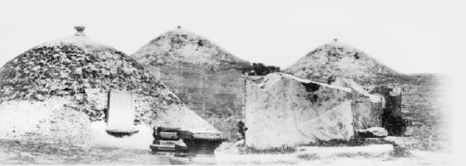民國年間拍攝的李鴻章墓