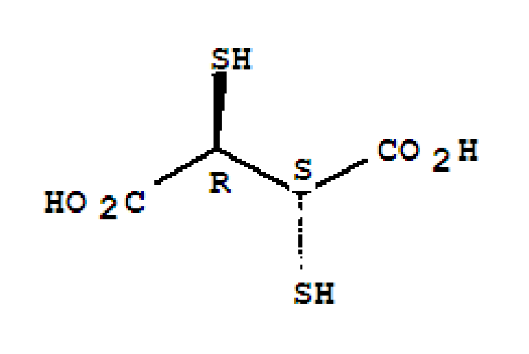 2,3-二巰基琥珀酸 2,3-二巰基琥珀酸