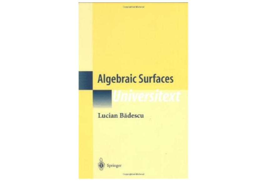 Algebraic surfaces代數表面 Algebraic surfaces代數表面