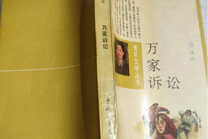 萬家訴訟(1995年中國青年出版社出版的圖書) 萬家訴訟(1995年中國青年出版社出版的圖書)