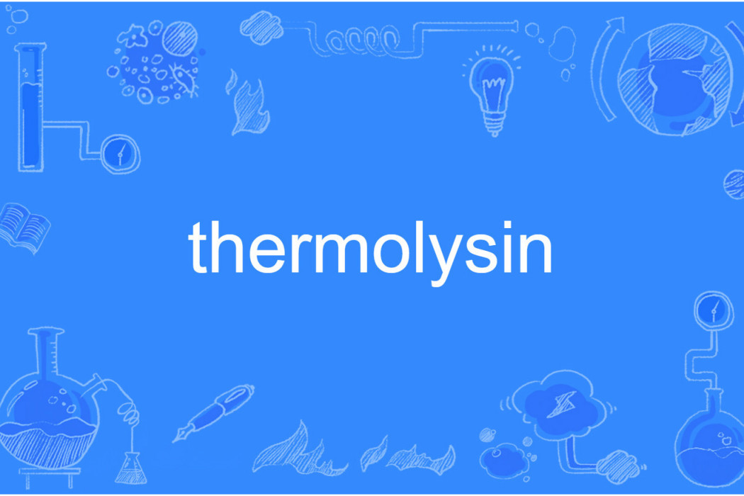 thermolysin thermolysin
