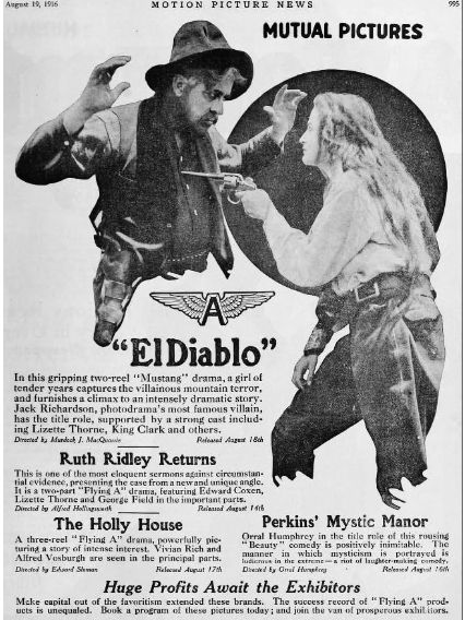 El Diablo(美國1916年William Bertram等執導的電影) El Diablo(美國1916年William Bertram等執導的電影)