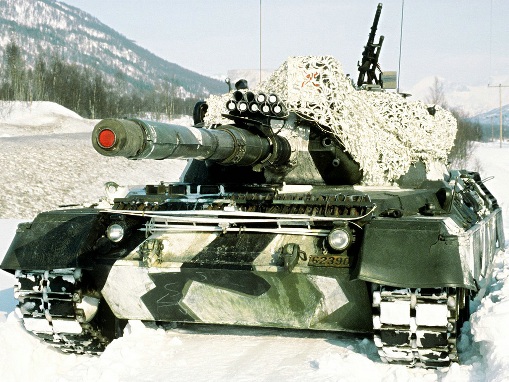 挪威的豹1主戰坦克