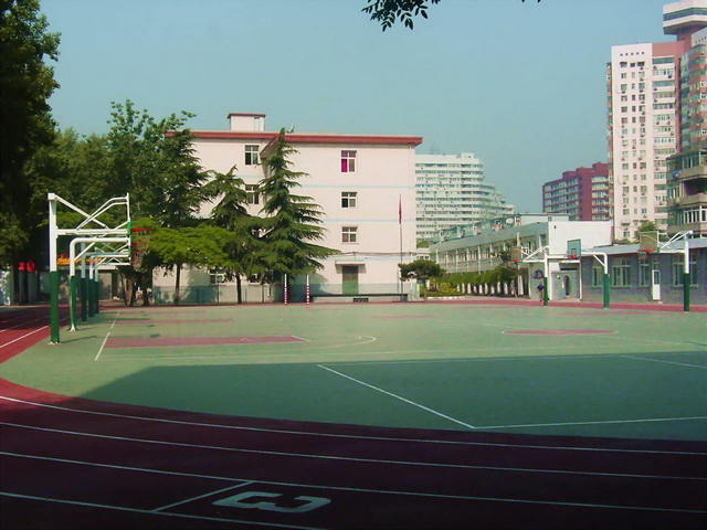 北京市翠微中學 校園景色