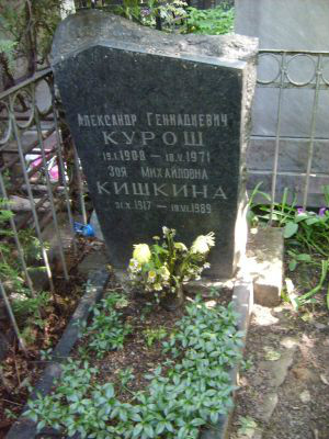 А.Г.庫洛什之墓。