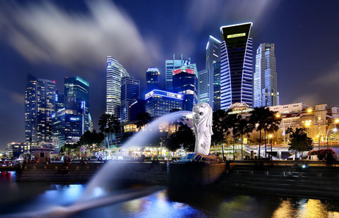 亞洲四小龍的新加坡