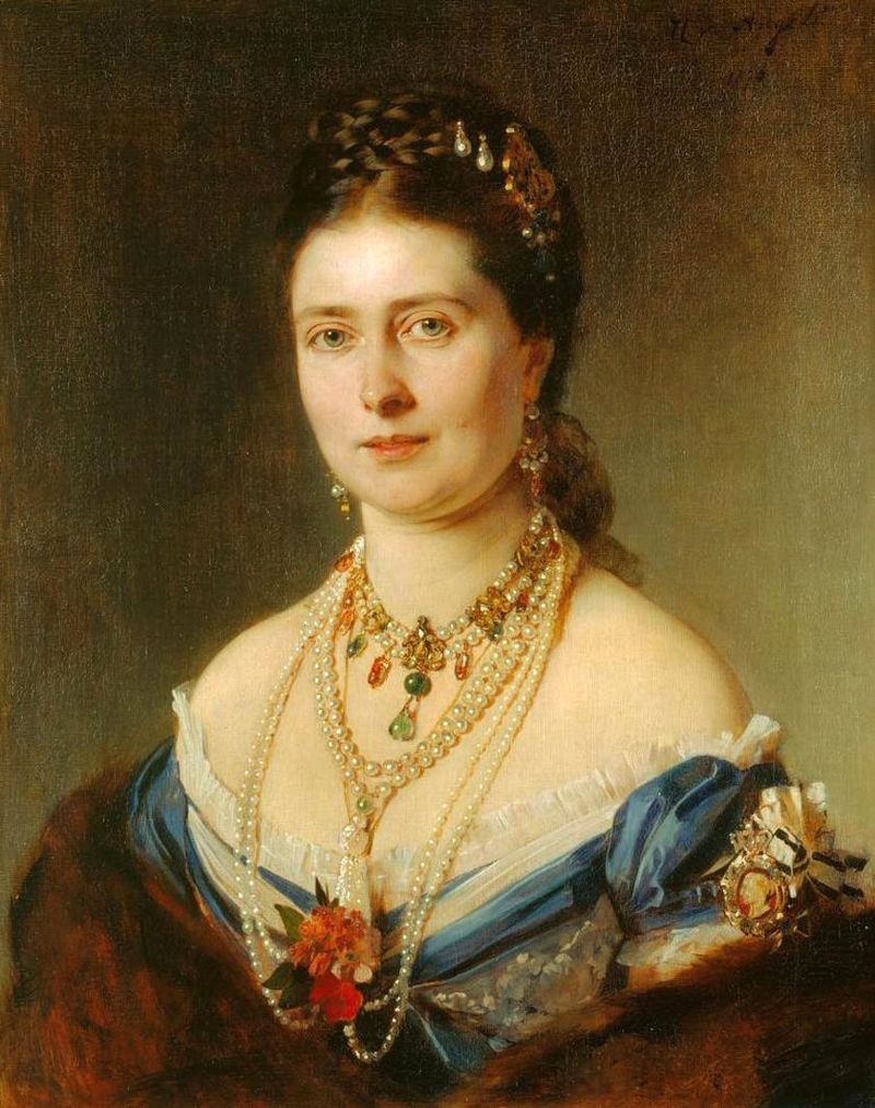維多利亞，德意志皇儲妃，繪於1876年