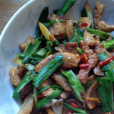 蒜苗小炒肉 蒜苗小炒肉