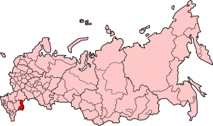 阿斯特拉罕州在俄羅斯的位置