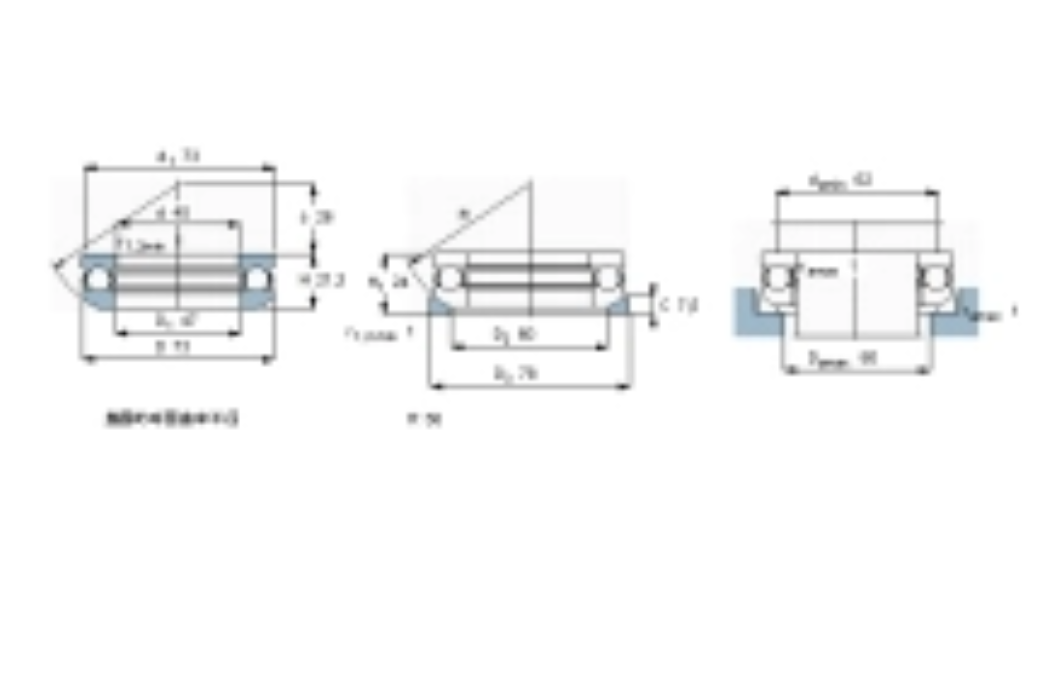 SKF 53209軸承 SKF 53209軸承