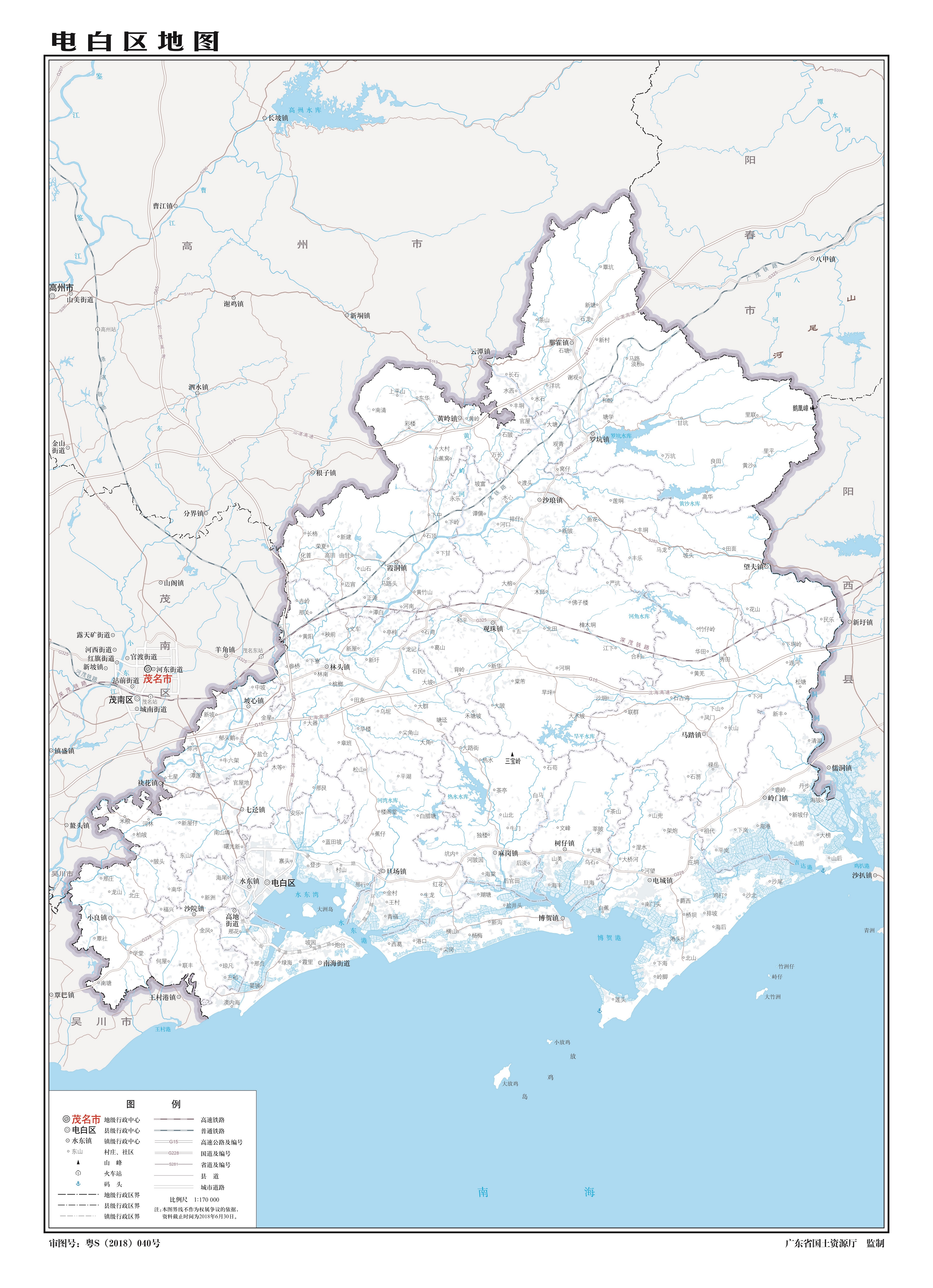望夫鎮在全區中的位置