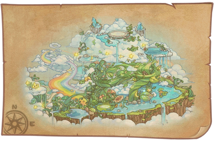 天空城(遊戲《洛克王國》一級場景) 天空城(遊戲《洛克王國》一級場景)