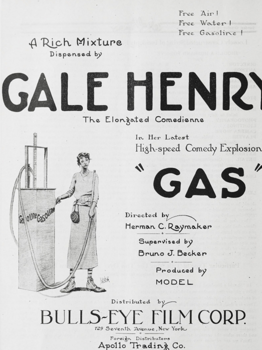 Gas(美國1919年Herman C. Raymaker執導的電影) Gas(美國1919年Herman C. Raymaker執導的電影)