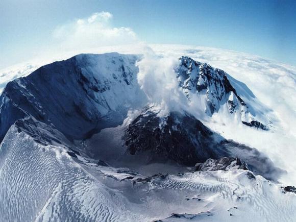 死火山