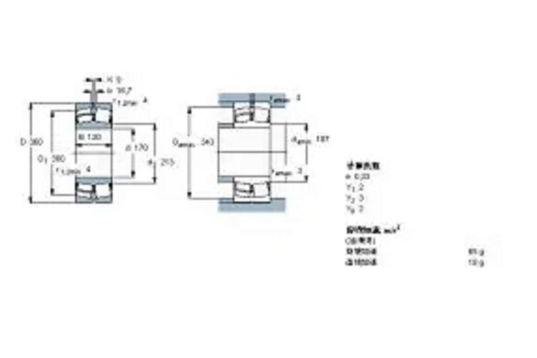 SKF 22334CCJA-W33VA406軸承 SKF 22334CCJA-W33VA406軸承