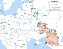 1942年11月19日 - 1943年3月東線戰場形勢圖