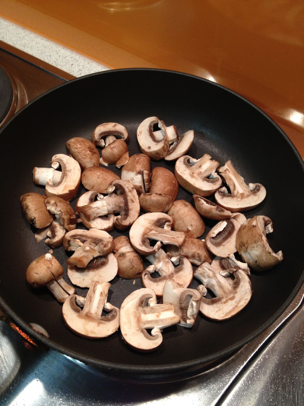 黃油香菇煎牛肉