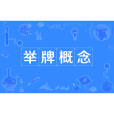 舉牌概念 舉牌概念