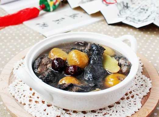 烏雞栗子湯