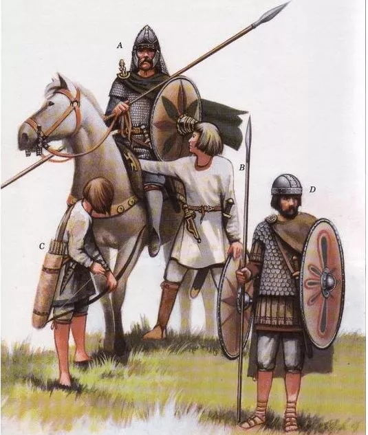 傳統的西哥特軍隊