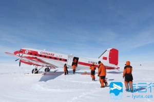 中國首架極地固定翼飛機在南極試飛成