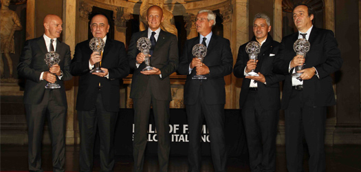 圖1.2011義大利足球名人堂獲獎者合影