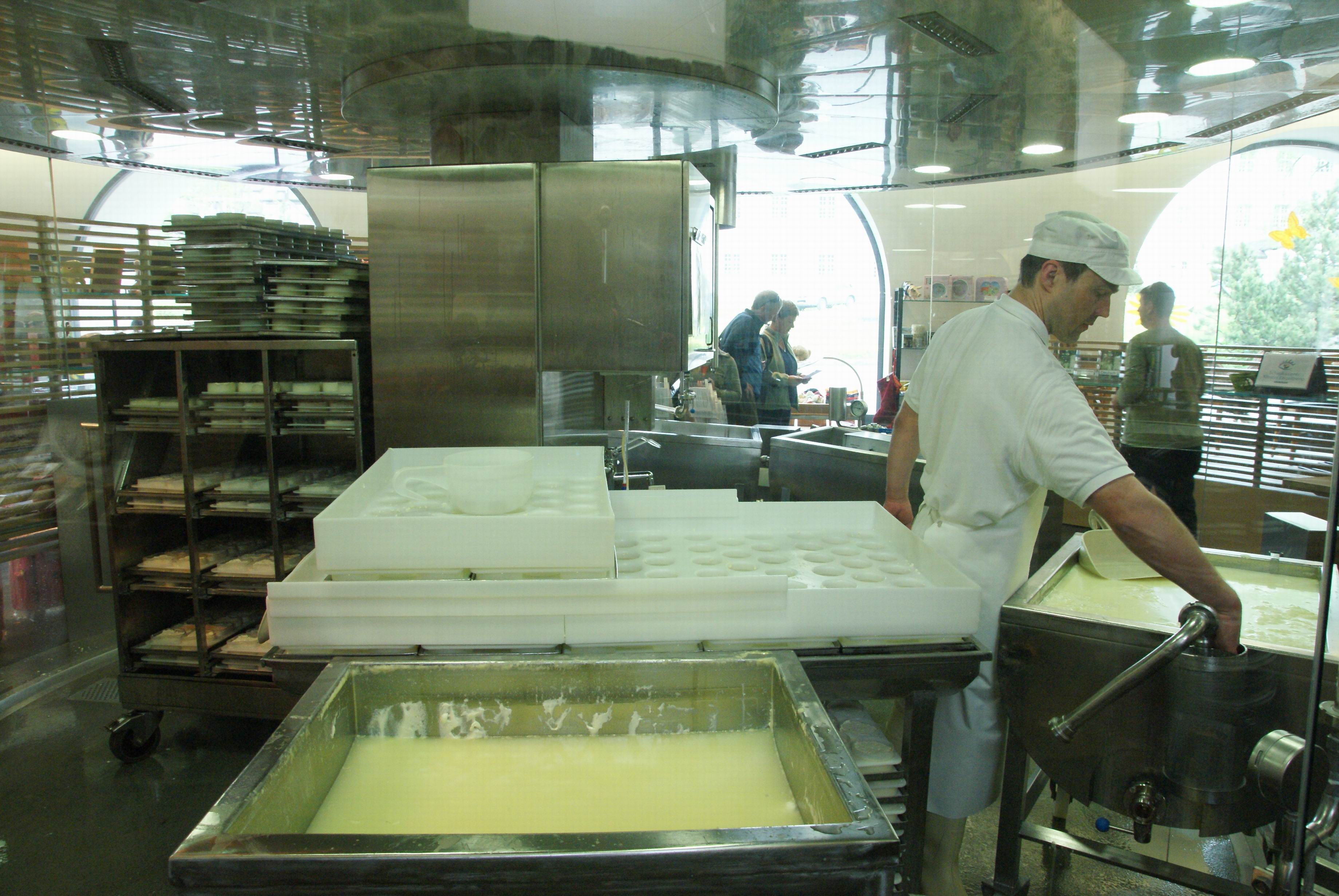 乳酪的加工生產過程
